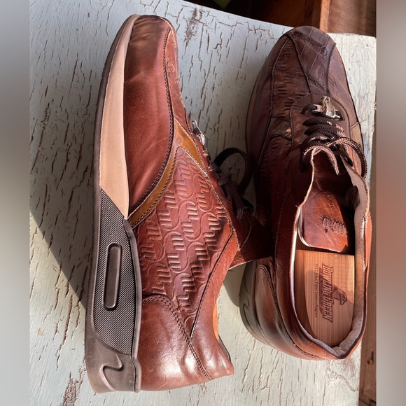 Mauro Alligator Sneakers Size 13 - Picture 6 of 8